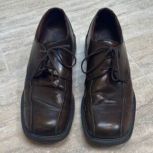 Kenneth Cole Reaction Dark Brown Men's Oxfords size 10 1/2